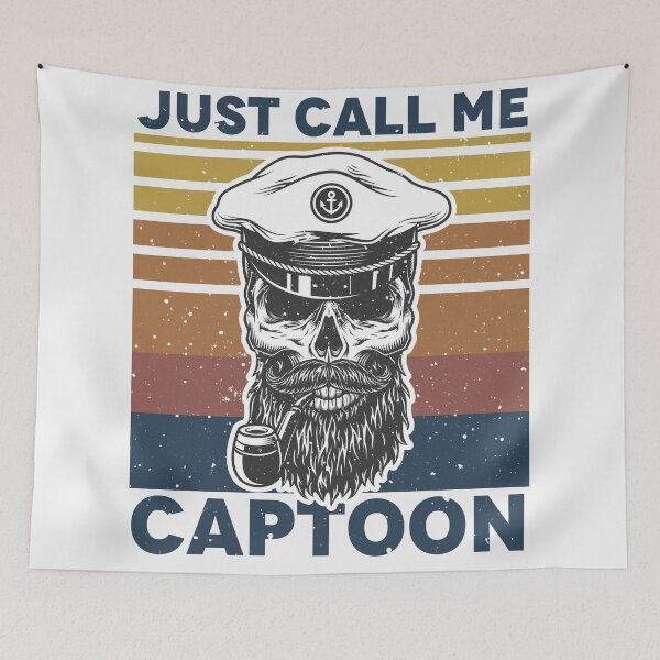 Item preview, Just Call Me Captoon - Funny Job, Captoon Gift Idea For Lovers of Boating Design designed and sold by ALITOPRINCE.