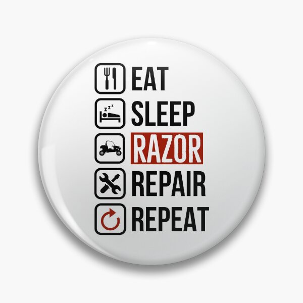 Item preview, Eat Sleep Off Road Razor Repair Repeat designed and sold by FP-POD.