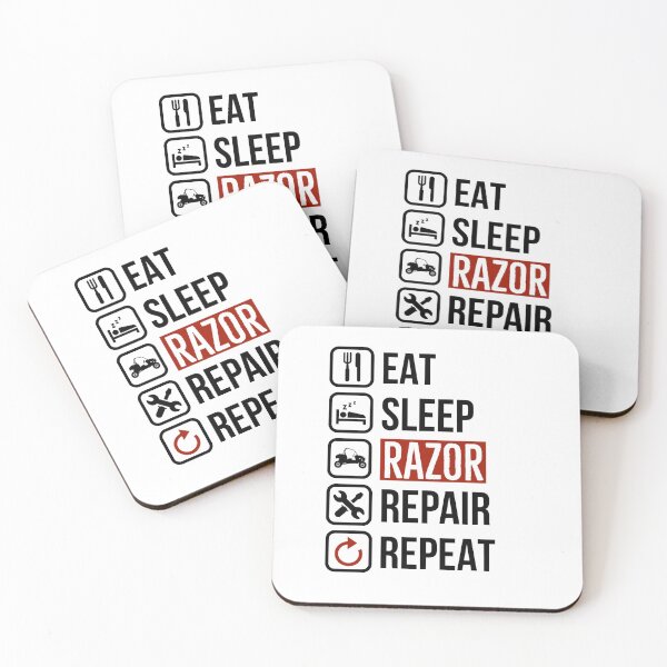 Item preview, Eat Sleep Off Road Razor Repair Repeat designed and sold by FP-POD.