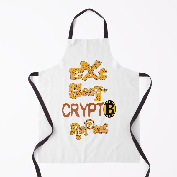 Item preview, Eat sleep crypto repeat, designed and sold by Chakilogy.