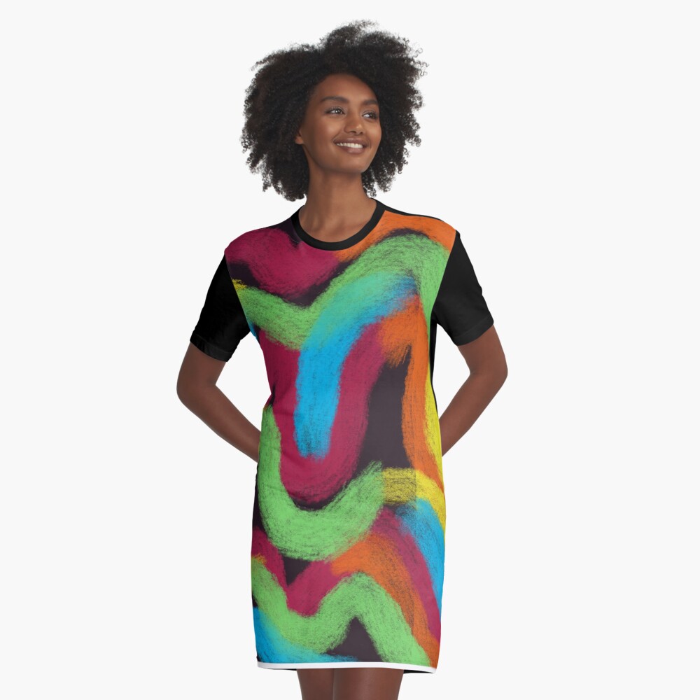Item preview, Graphic T-Shirt Dress designed and sold by LilyBurgess.