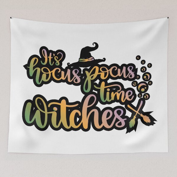 Item preview, It's hocus pocus time witches designed and sold by AmazingArtMandi.
