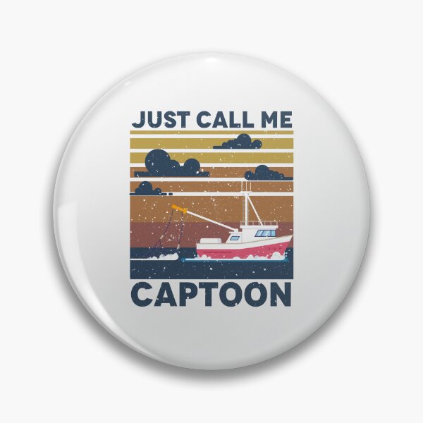 Item preview, Just Call Me Captoon - Funny Job, Captoon Gift Idea For Lovers of Boating Design designed and sold by ALITOPRINCE.