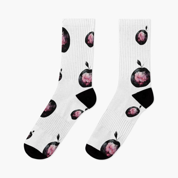 Item preview, Manzana negro rosa designed and sold by Esmiovel.