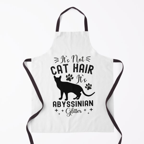 Item preview, It's Not Cat Hair It's Abyssinian Glitter, Funny Abyssinian Cat Owner Quotes, Abys Owner designed and sold by PRINTED ..