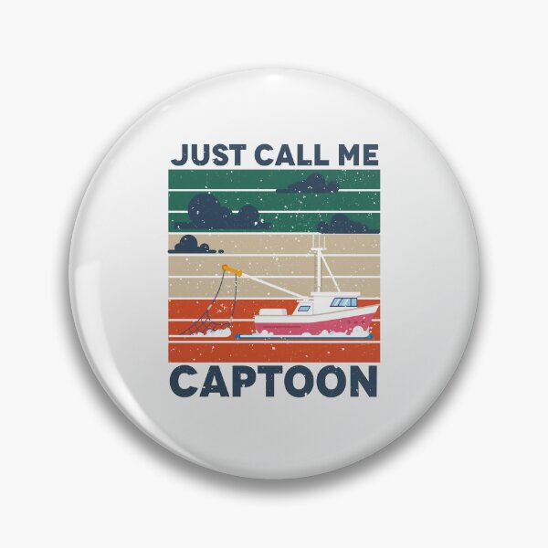 Item preview, Just Call Me Captoon - Funny Job, Captoon Gift Idea For Lovers of Boating Design designed and sold by ALITOPRINCE.
