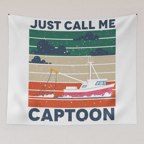 Item preview, Just Call Me Captoon - Funny Job, Captoon Gift Idea For Lovers of Boating Design designed and sold by ALITOPRINCE.