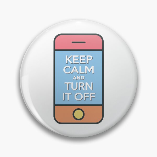 Item preview, Keep calm and turn it off designed and sold by portokalis.