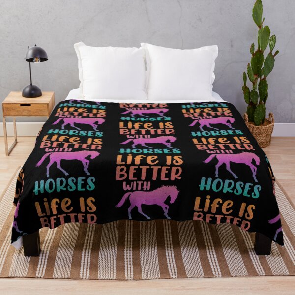 Item preview, Life Is Better With Horses Horseback Riding designed and sold by Kevins16.