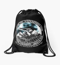 Miskatonic University Antarctic Expedition : Inspired by At The Mountains of Madness Drawstring Bag