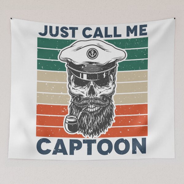 Item preview, Just Call Me Captoon - Funny Job, Captoon Gift Idea For Lovers of Boating Design designed and sold by ALITOPRINCE.