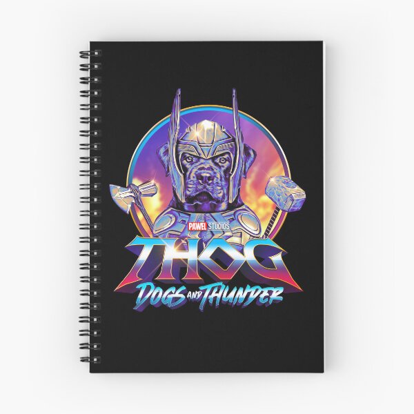Item preview, THOG - Dogs and Thunder - Funny Rottweiler Superhero designed and sold by BrainlabStudios.
