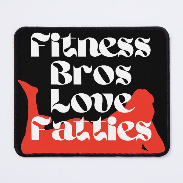 Item preview, fitness bros live fatties (red&white) designed and sold by nelliclaire.
