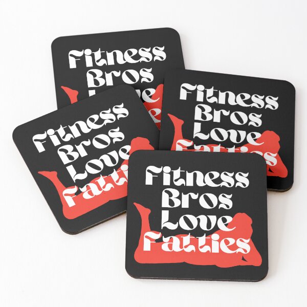 Item preview, fitness bros live fatties (red&white) designed and sold by nelliclaire.
