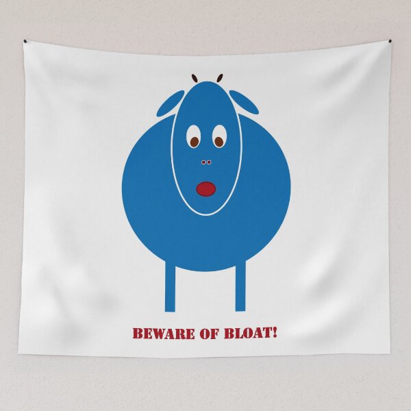 Item preview, Beware Of Bloat designed and sold by illustrateme.