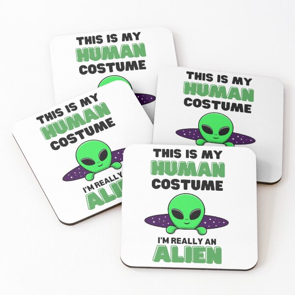 Item preview, This Is My Human Costume I'm Really An Alien designed and sold by bsrishika.