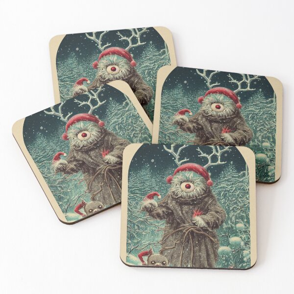 Item preview, Vintage Christmas Monster  designed and sold by JinxedMonster.