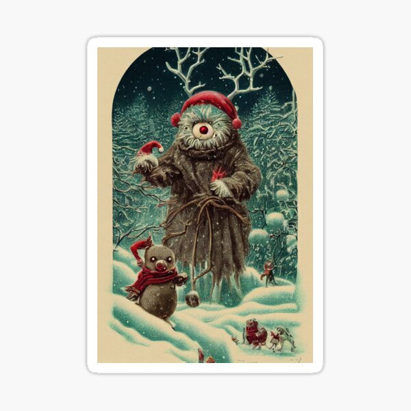 Yeti Christmas Monsters Graphics (1703374)