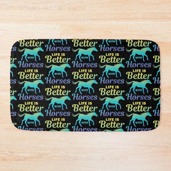 Item preview, Life Is Better With Horses Riding Horse Equestrian designed and sold by Kevins16.