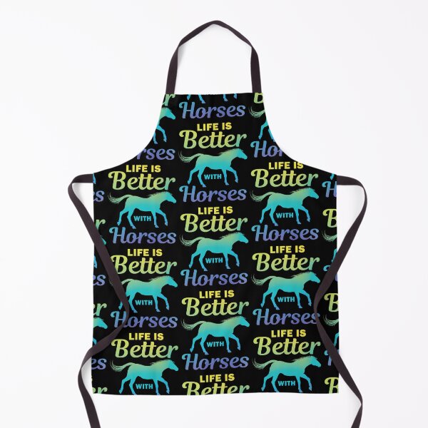 Item preview, Life Is Better With Horses Riding Horse Equestrian designed and sold by Kevins16.
