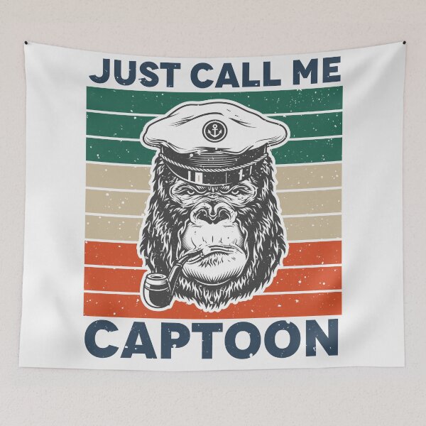 Item preview, Just Call Me Captoon - Funny Job, Captoon Gift Idea For Lovers of Boating Design designed and sold by ALITOPRINCE.