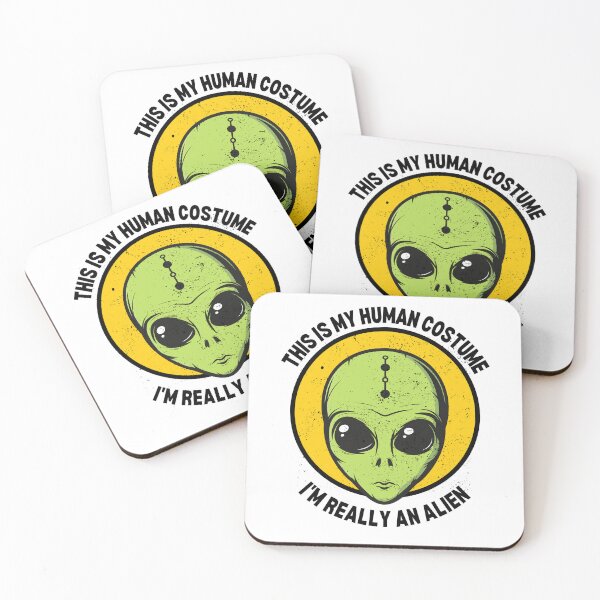 Item preview, This Is My Human Costume I'm Really An Alien designed and sold by bsrishika.