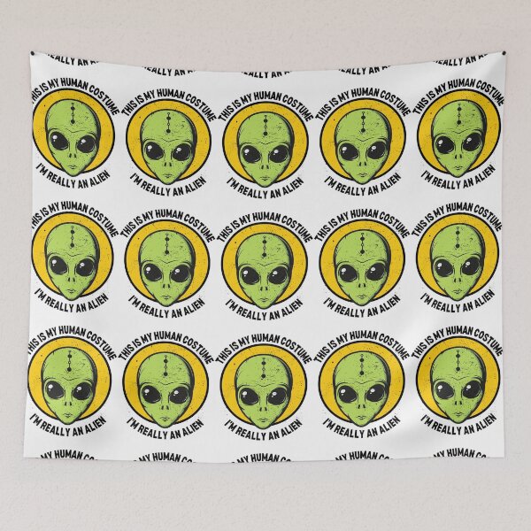 Item preview, This Is My Human Costume I'm Really An Alien designed and sold by bsrishika.