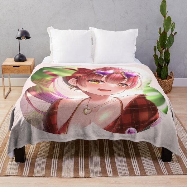 Item preview, Houshou Marine Vtuber Hololive Virtual Youtuber Clover Shape designed and sold by creativille.