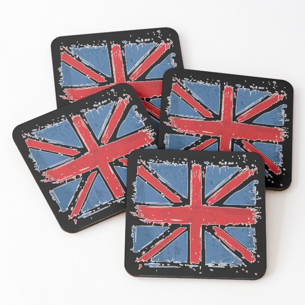 Item preview, British Flag | UK Flag | England Distressed Flag designed and sold by Qudkin.
