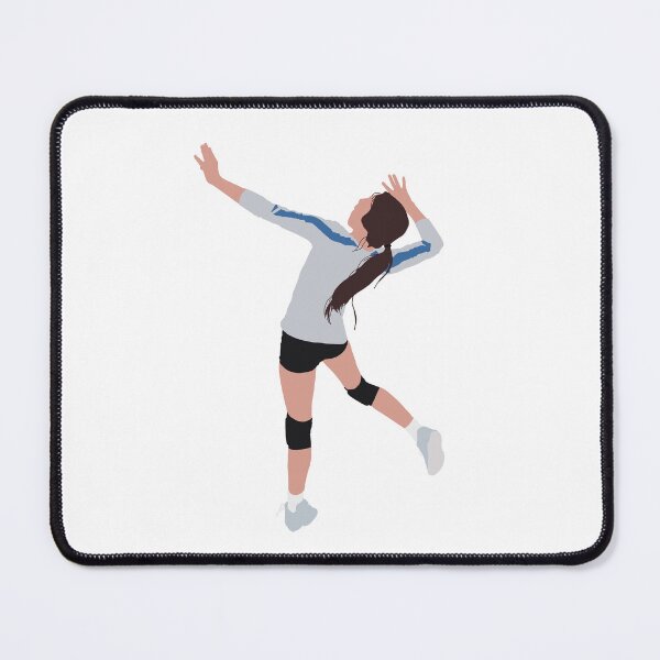 Item preview, Volleyball player about to hit the ball designed and sold by I Am Skye With An E.