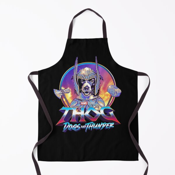 Item preview, THOG - Dogs and Thunder - Funny Border Collie Superhero designed and sold by BrainlabStudios.