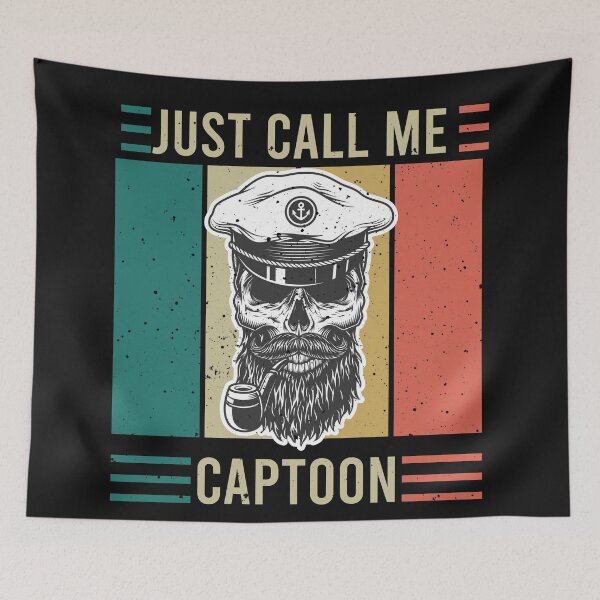 Item preview, Just Call Me Captoon - Funny Job, Captoon Gift Idea For Lovers of Boating Design designed and sold by ALITOPRINCE.