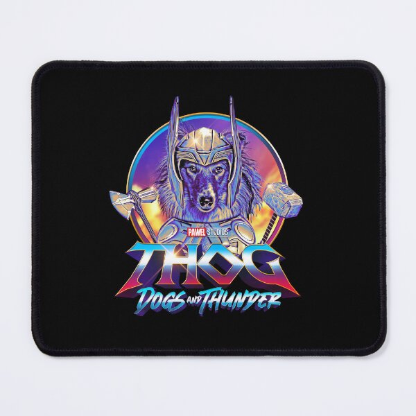 Item preview, THOG - Dogs and Thunder - Funny Collie Sheltie Superhero designed and sold by BrainlabStudios.