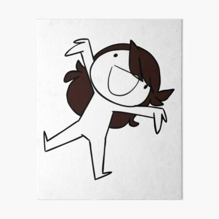 jaiden animations (2) Art Board Print for Sale by Kaliadesign