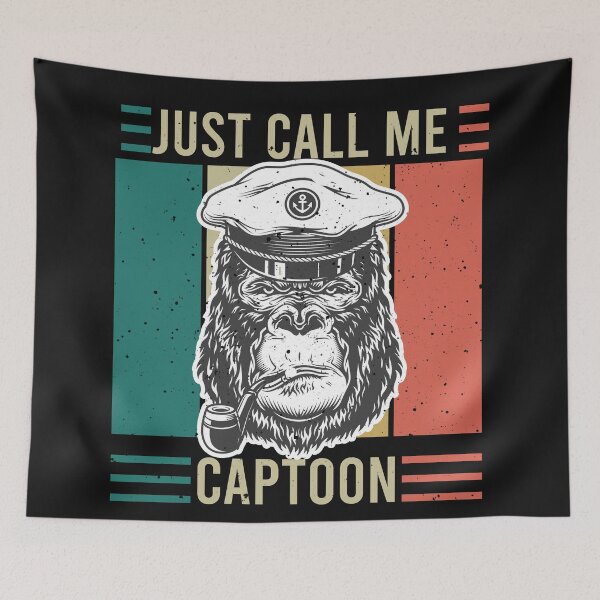 Item preview, Just Call Me Captoon - Funny Job, Captoon Gift Idea For Lovers of Boating Design designed and sold by ALITOPRINCE.