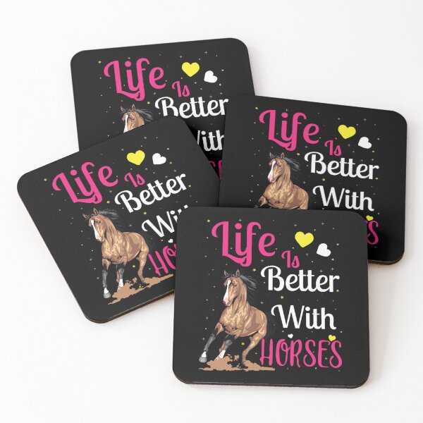 Item preview, Life Is Better With Horses Riding Horseback Riding Horse designed and sold by Kevins16.
