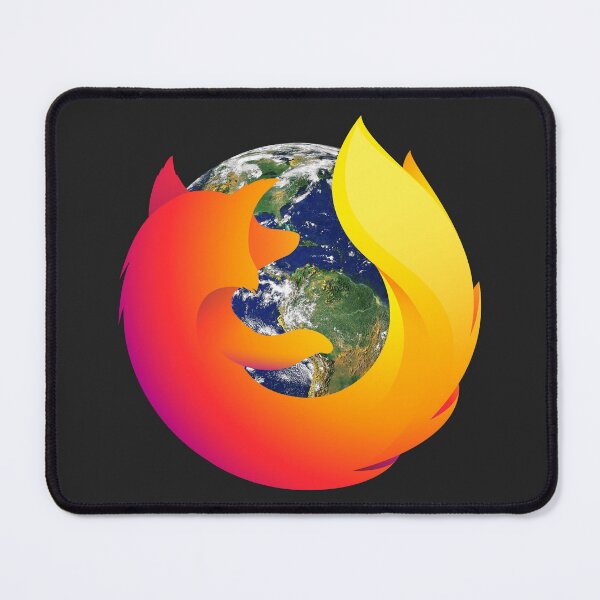 Item preview, Firefox Quantum Logo Surrounding Earth designed and sold by 10slash1.