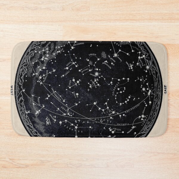 Item preview, CONSTELLATION : Vintage 1963 Star Map Print designed and sold by posterbobs.