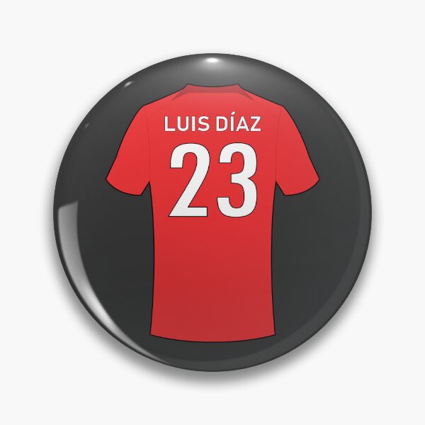 Item preview, Luis Diaz football jersey with number 23 designed and sold by Justtrendytees.