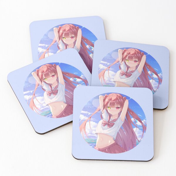 Item preview, Houshou Marine Vtuber Hololive Virtual Youtuber Circle Shape designed and sold by creativille.