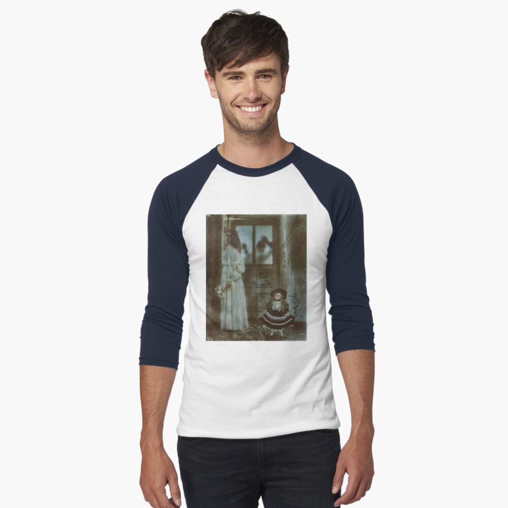 Item preview, Baseball ¾ Sleeve T-Shirt designed and sold by Melindrea.