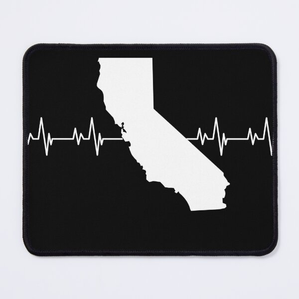 Item preview, California Heartbeat Pulse Line designed and sold by TubularTees.