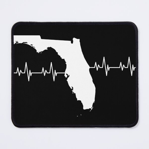 Item preview, Florida Heartbeat Pulse Line designed and sold by TubularTees.