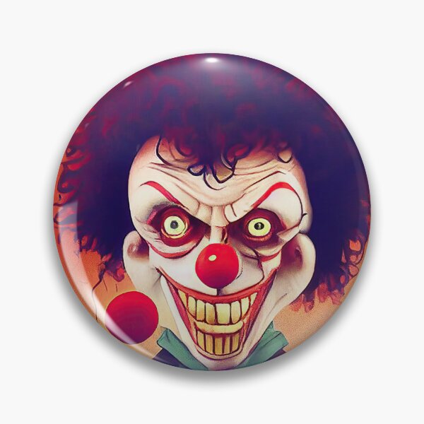 Item preview, Scary looking horror clown designed and sold by mrlongfield.