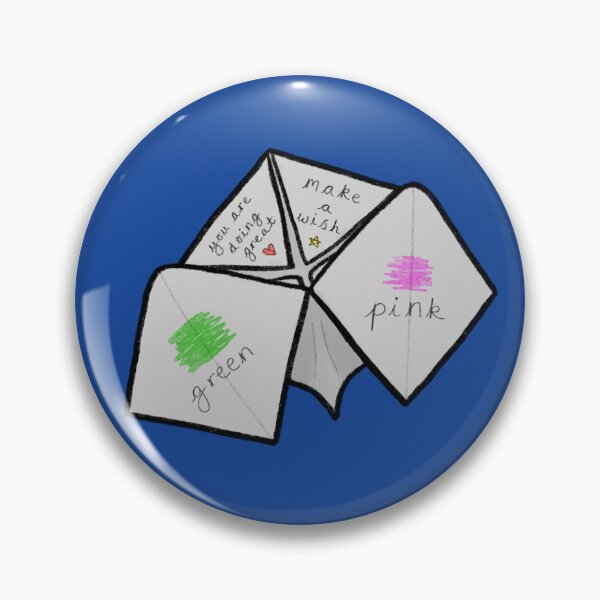Item preview, childhood fortune teller positive message designed and sold by kidotw.