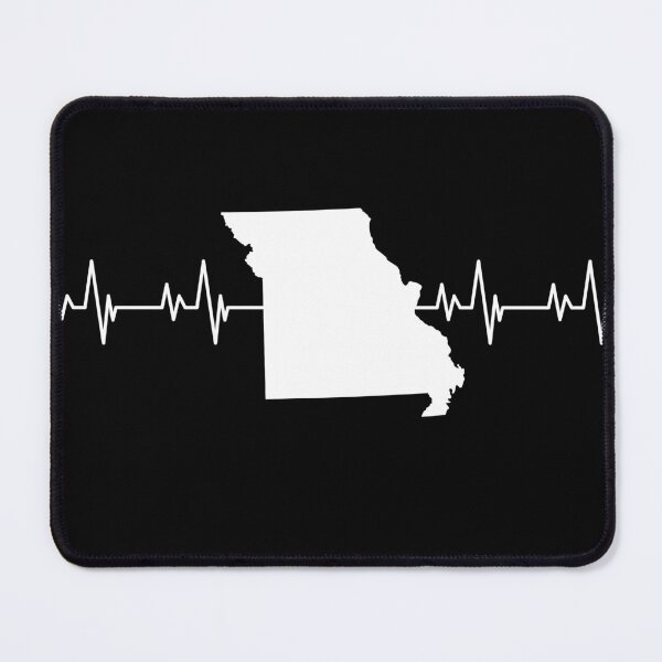 Item preview, Missouri Heartbeat Pulse Line designed and sold by TubularTees.