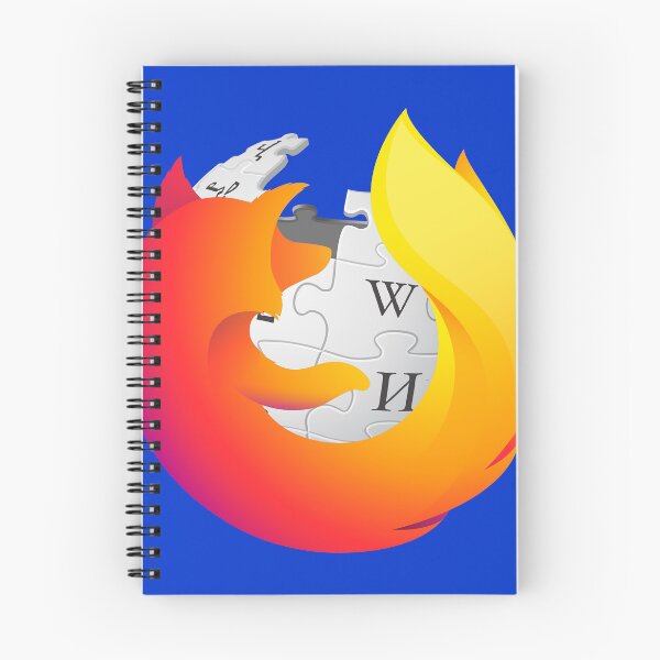 Item preview, Firefox Holding Wikipedia designed and sold by 10slash1.