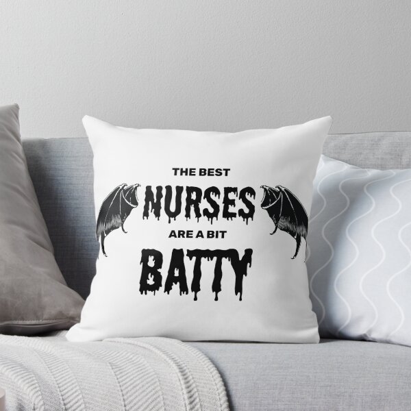 Item preview, The best nurses are a bit batty halloween spooky bat designed and sold by absolutdesign.