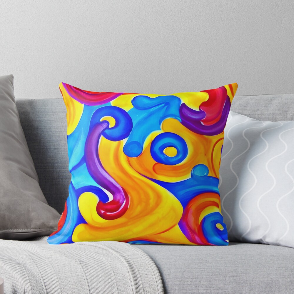 Item preview, Throw Pillow designed and sold by ORANGEinside.