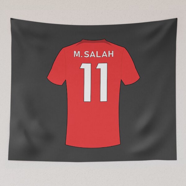 Item preview, Mohamed Salah football jersey with number 11 designed and sold by Justtrendytees.